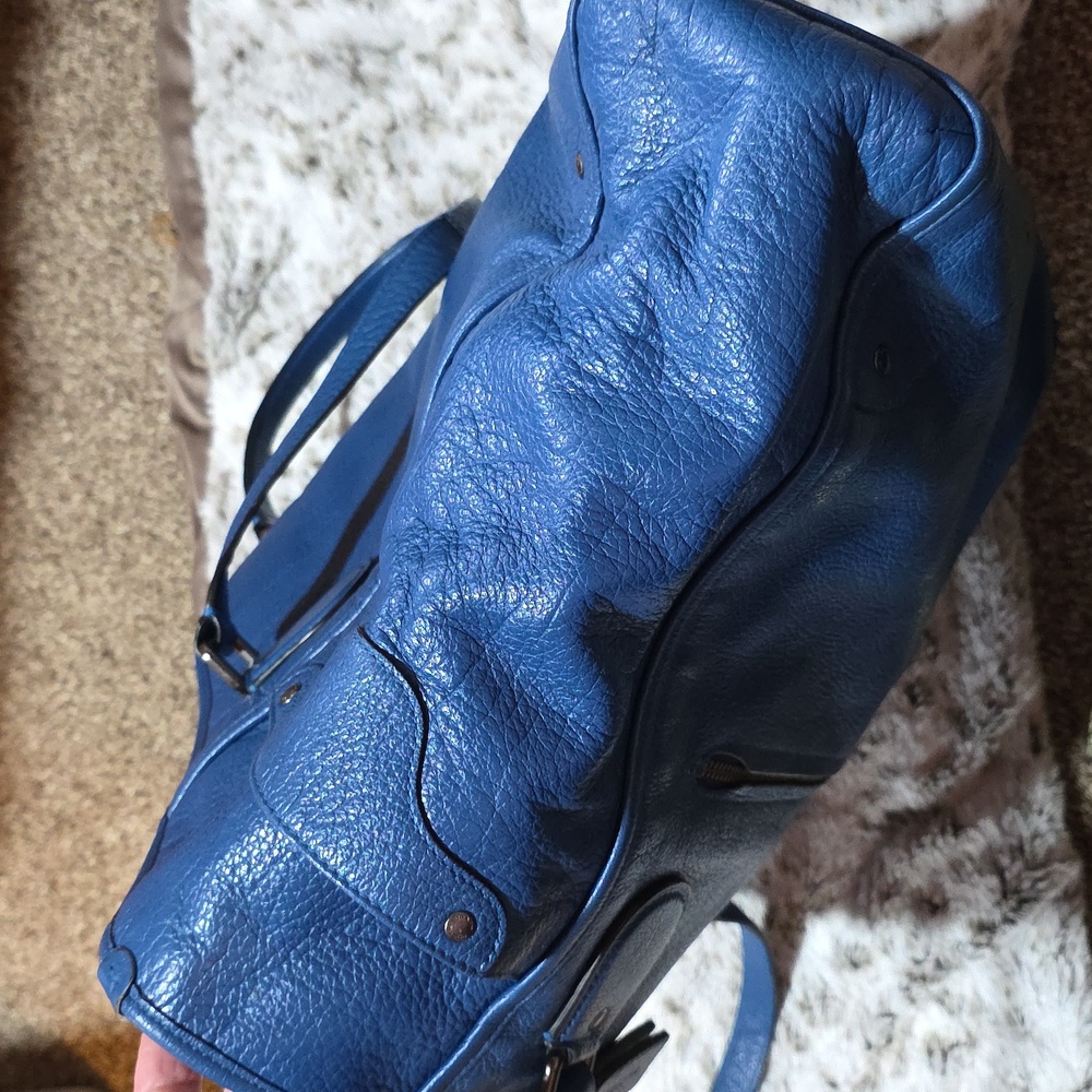 Coach Blue Denim Mickey Tote - Picture 5 of 11